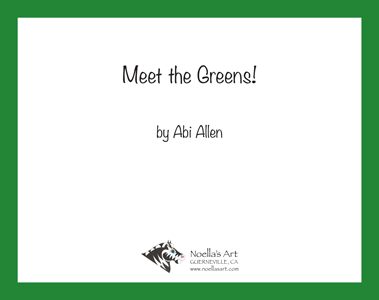 image: Meet the Greens! Title Page