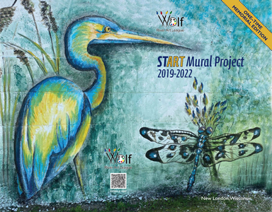 image: Wolf River Art League Start Art Mural Project 2019-2022 Booklet Cover