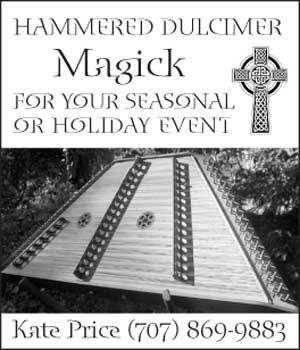 image: Hammered Dulcimer Magick Holiday Advertisement