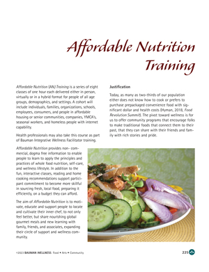 image: Affordable Nutrition Third Edition Training