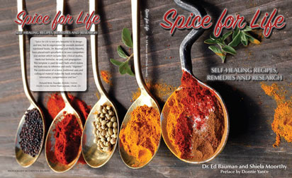 image: Spice for Life: Self-Healing Recipes, Remedies and Research Cover