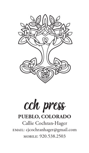 image: CCH Press Business Card Front