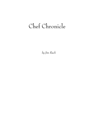 image: Chef Chronicle Title Page
