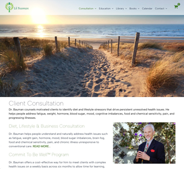 image: EdBauman.com Consultation Page