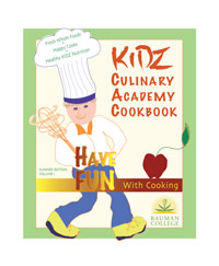 KIDZ Culinary Academy Cookbook Front Cover