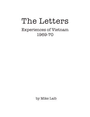 image: The Letters: Experiences of Vietnam Title Page