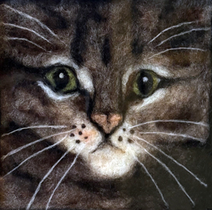 image:Lori Uvaas, Wool Portrait