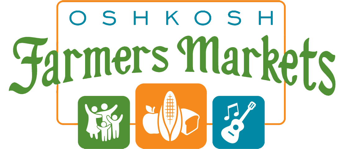 graphic: Oshkosh Saturday Farmers' Markets logo
