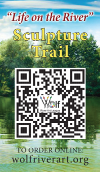 image: Sculpture Trail Fundraising Business Card Front
