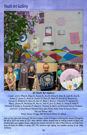 image: Mural Project Booklet Youth Art Gallery