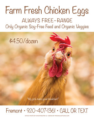 Rekindle Hope Farm Fresh Chicken Eggs Spring 2022 Flyer