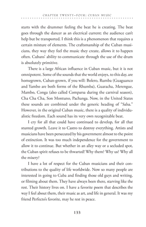 image: Cuando Sali de Cuba (When I Left Cuba) Chapter Text
