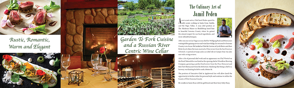 image: Applewood Inn, Restaurant, & Spa Brochure Inside