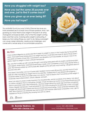 image: Bonnie Nedrow, ND. The Weight Loss Solution Booklet