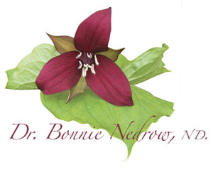 graphic: Bonnie Nedrow, ND. logo