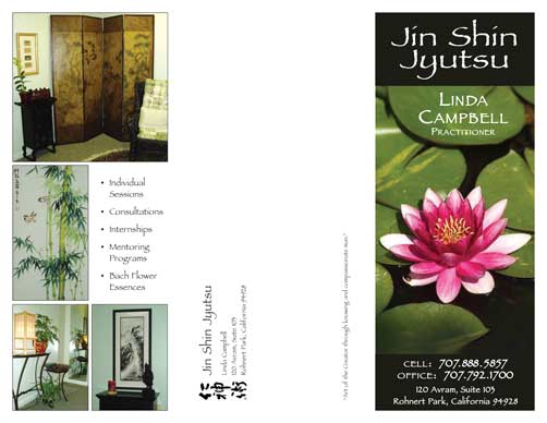 image:Jin Shin Jyutsu with Linda Campbell Tri-Fold Brochure Outside
