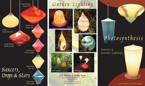 image: Photosynthesis Handblown Glass Interior & Garden Lighting Catalog Outside