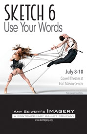 Amy Siewerts Imagery Sketch 6: Use Your Words Poster