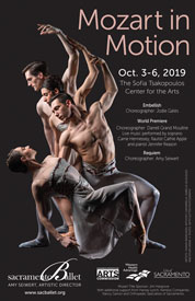 Sacramento Ballet 2019 Mozart Poster