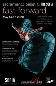 Sacramento Ballet 2020 Fast Forward Poster